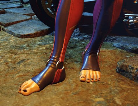 street fighter feet